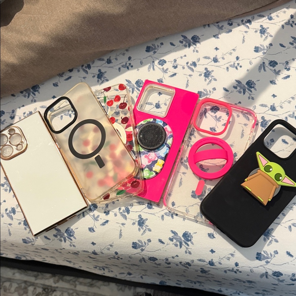 Assorted Phone Cases for iPhone 15 Pro Max
